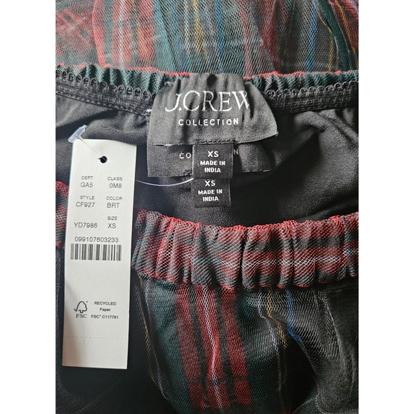 J.Crew Collection tartan tiered ball skirt - Picture 3 of 3